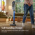 Bissell PowerClean FurFinder 200W Self-Standing Cordless Vacuum, 4052 | Bright headlights; wall mount