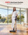 Cordless Vacuum Cleaner, 75Mins/55KPa/650W, Rechargeable | Anti-Static&Anti-Tangle Brush for Hard Floor