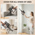 Cordless Vacuum Cleaner, Stick Vacuum with LED Display,