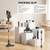 Cordless Vacuum Cleaner, Stick Vacuum with LED Display,