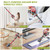 Lightweight Stick Vacuum Cordless Rechargeable with Power Suction, Up to 35 Mins Runtime, Hardwood Floor Vacuum for Pet Hair