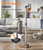 Cordless Vacuum Cleaner, Foldable 75Mins/55kPa/650W Stick Vacuum | Rechargeable, Anti-Tangle, LED Display, HEPA Filter