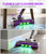 Cordless Vacuum Cleaner, Foldable 75Mins/55kPa/650W Stick Vacuum | Rechargeable, Anti-Tangle, LED Display, HEPA Filter