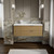Bathroom Vanity Cabinet with Sink and Quartz