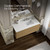 Bathroom Vanity Cabinet with Sink and Quartz