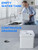 Midea Cube 50 Pint Dehumidifier for Basement, 4,500 Sq. Ft, Energy star Large Capacity Water Tank with Drain Hose, Wi-Fi Enabled