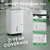 Waykar 120 Pints Energy Star Dehumidifier for Spaces up to 6,000 Sq. Ft at Home, in Basements and Large Rooms with Drain Hose and 1.14 Gallons Water Tank