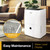 Whirlpool 50 Pint Dehumidifier, White for Whole Home
