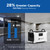 155 Pint Commercial Dehumidifier with Drain Hose for Crawl Spaces