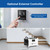 155 Pint Commercial Dehumidifier with Drain Hose for Crawl Spaces
