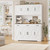 71" Tall Kitchen Pantry Storage Cabinet, 55" W Kitchen Hutch