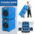 MOUNTO Commercial Dehumidifier, 150 Pint High-Capacity, Includes Pump Drain Hose for Water Damage Restoration