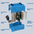 MOUNTO Commercial Dehumidifier, 150 Pint High-Capacity, Includes Pump Drain Hose for Water Damage Restoration