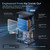 5000 Sq.Ft Dehumidifier with Pump, 100 Pint, Smart Humidity Control