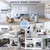 5000 Sq.Ft Dehumidifier with Pump, 100 Pint, Smart Humidity Control