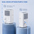 7000 Sq.Ft Commercial Dehumidifier with Drain Hose for Home,Industrial Large Rooms 2.1 Gal Tank,24H Timer