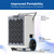 160 Pints Commercial Dehumidifier with Pump/Drain Hose - Basements