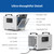 70 Pints Commercial Dehumidifier Portable for Crawl Space |Energy Star