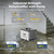 ALORAIR Smart Wi-Fi 70 Pints Crawlspace Dehumidifier with Pump Compact Unit APP Control, Auto Defrost, High Capacity, 1,000 Sq. Ft.