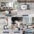 ALORAIR Smart Wi-Fi 70 Pints Crawlspace Dehumidifier with Pump Compact Unit APP Control, Auto Defrost, High Capacity, 1,000 Sq. Ft.