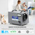 BaseAire 120 Pints Energy Star Crawl Space Dehumidifier for 1300 Sq Ft Commercial Dehumidifier with Drain Hose