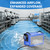 LDHTHOPI 145 Pint Commercial Dehumidifier with Drain Hose for Crawl Spaces Basements Industry Water Damage Unit Restoration