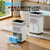 AIRPLUS 8000 Sq. Ft Commercial Grade Dehumidifier for Basement, 225 Pint Portable Dehumidifiers with Drain Hose for Large Room
