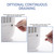 Ivation 13-Pint Small-Area Desiccant Dehumidifier Compact and Quiet - With Continuous Drain Hose for Smaller Spaces, Bathroom