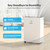 FreAire 34Pint Dehumidifier for 2500Sq.Ft With 6.56ft Drain Hose 6.56FT Drain Hose, Quiet, Compression System