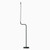 Aether Motion Sensor Desk Lamp or Floor Lamp with Touchless Gesture Control
