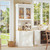 Large Storage Cabinet with Microwave Stand for Living Room & Kitchen