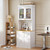 Large Storage Cabinet with Microwave Stand for Living Room & Kitchen