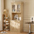 Adjustable Shelves, Microwave Stand for Kitchen, Living Room