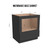 Microwave Base Cabinet – Solid Wood Shaker Style Kitchen Storage Base