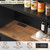 Storage Cabinet with Microwave Stand &Power Outlet,Black