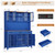 Metal Kitchen Pantry Storage Cabinet with Charging Station