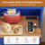 Metal Kitchen Pantry Storage Cabinet with Charging Station