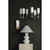 Troy Lighting PTL4930-PBR/CIX Kamas Table Lamp, 1-Light 15 Watts, Patina Brass