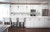 White Shaker Wall Microwave Cabinet 2 Door