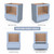 Solid Wood Microwave Base Cabinet with Drawer