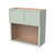30" Microwave Cabinet with Open Shelves - American Design