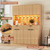 71'' Tall Kitchen Food Hutch with Microwave Stand for Dining Room Living Room