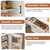71" Pantry Cabinet, Kitchen Storage Cabinet