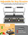 Commercial Panini Press - 3600W Electric Panini Grill