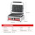 Commercial Panini Press Grill with Grooved Plates Electric Sandwich Maker