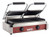 Commercial Electric Panini Sandwich Grill with Grooved Plates