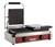Commercial Electric Panini Sandwich Grill with Grooved Plates