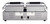 Commercial Electric Panini Sandwich Grill with Grooved Plates