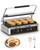 Panini Press - 3600W Electric Sandwich Maker, Stainless Steel