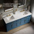Arrietty Vanity in Natural Bamboo/Arctic White